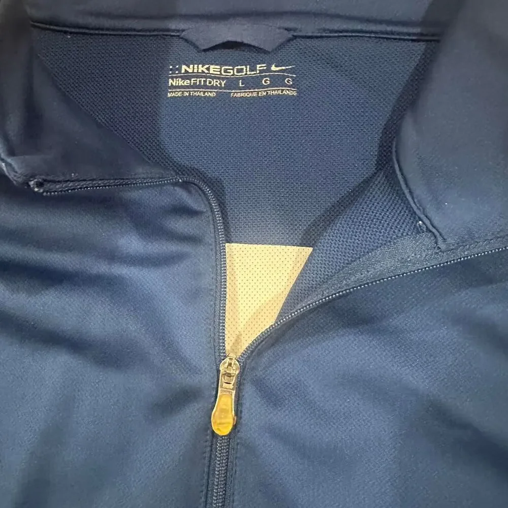 Nike Men's Blue and Navy Sweatshirt